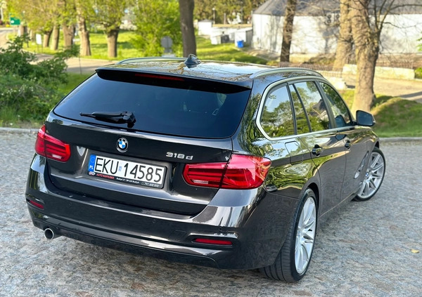 BMW Seria 3 cena 49999 przebieg: 263000, rok produkcji 2015 z Kutno małe 466